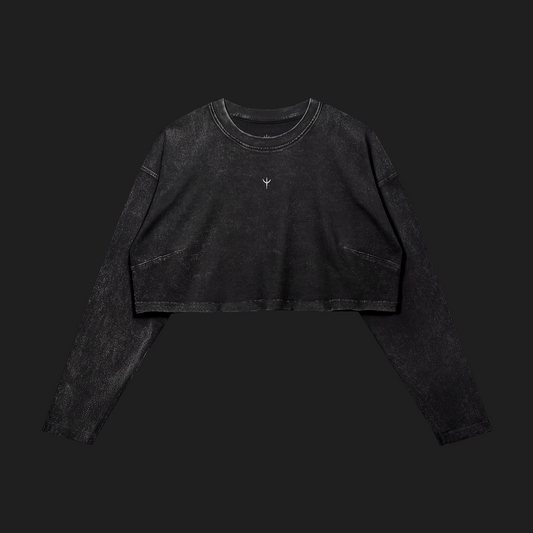 Dominion Women's Long Sleeve Sigil Crop