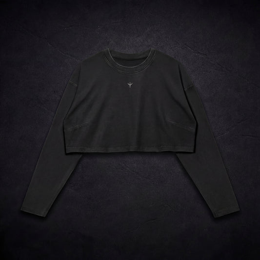 Dominion Women's Long Sleeve Sigil Crop