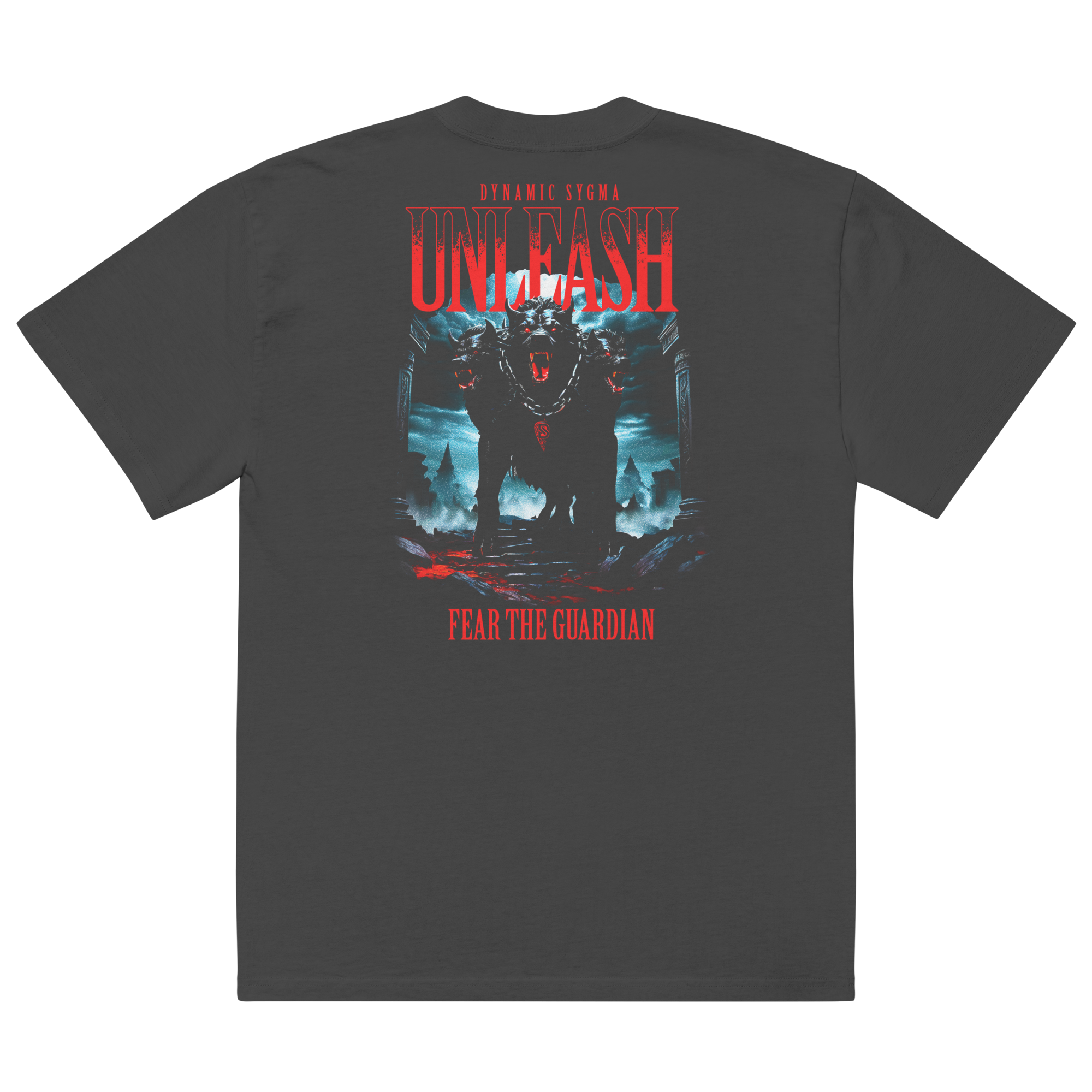 Hellhound Unleashed Oversized (Faded Black)