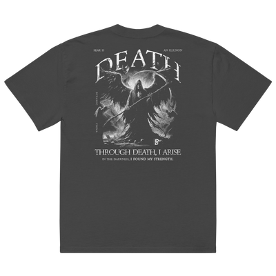 Death’s Embrace Oversized (Faded Black)